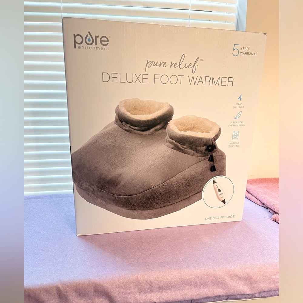 Pure Enrichment Deluxe Foot Warmer (NEW)